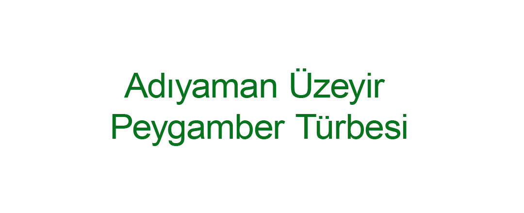 Adıyaman Üzeyir Peygamber Türbesi Alçı Mukarnas İşleri