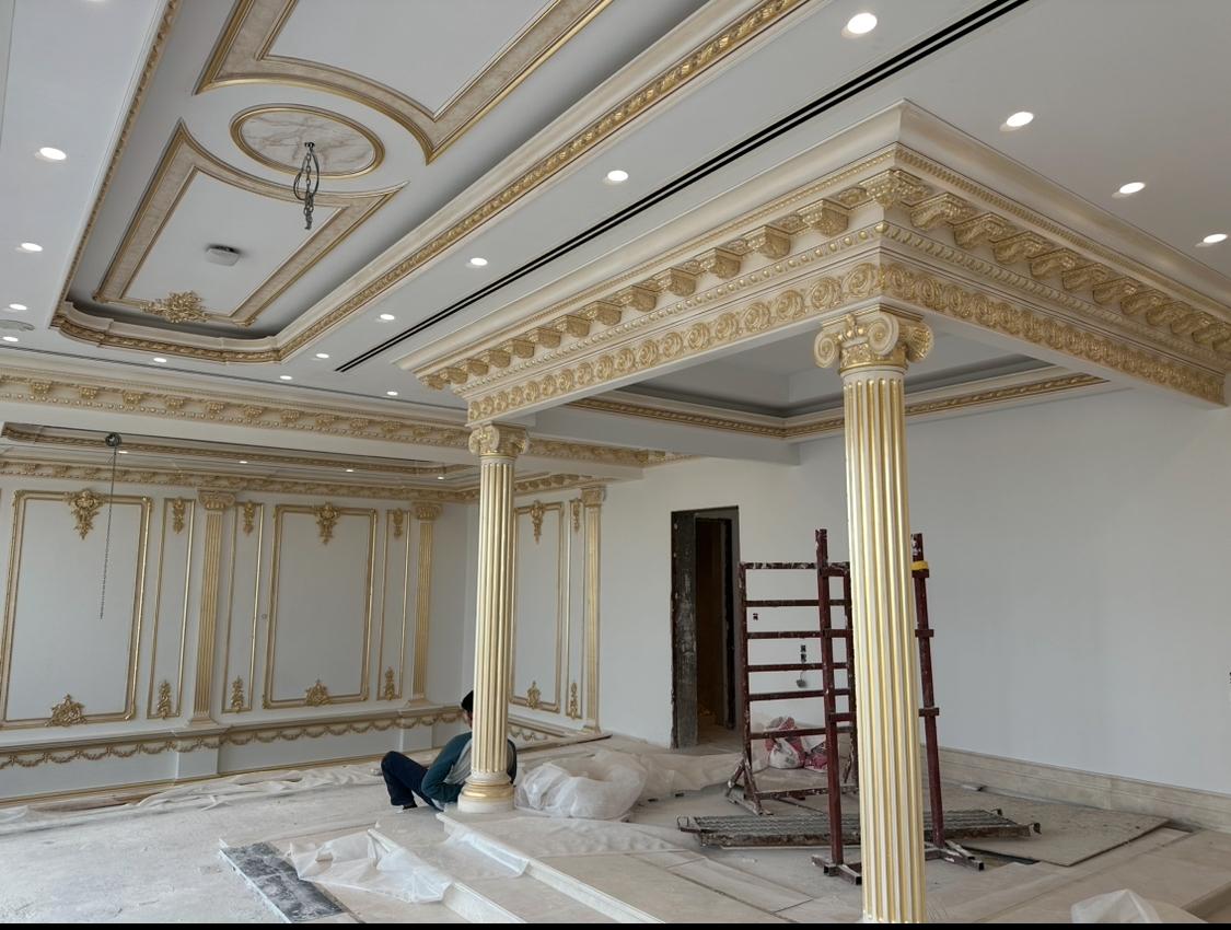 Kartonpiyer ile Klasik Salon Dekorasyonu