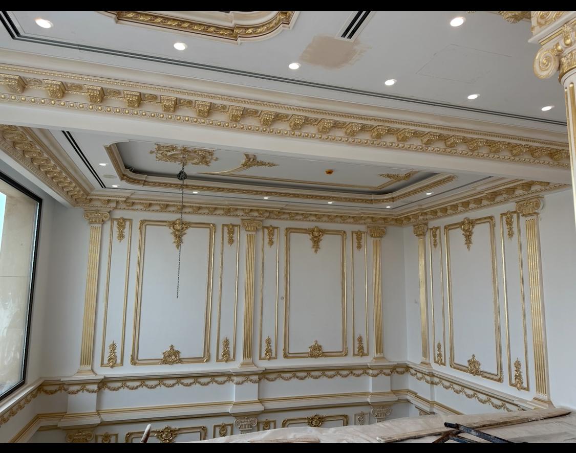 Alçı Süsleme ile Saray Tarzı Dekorasyon