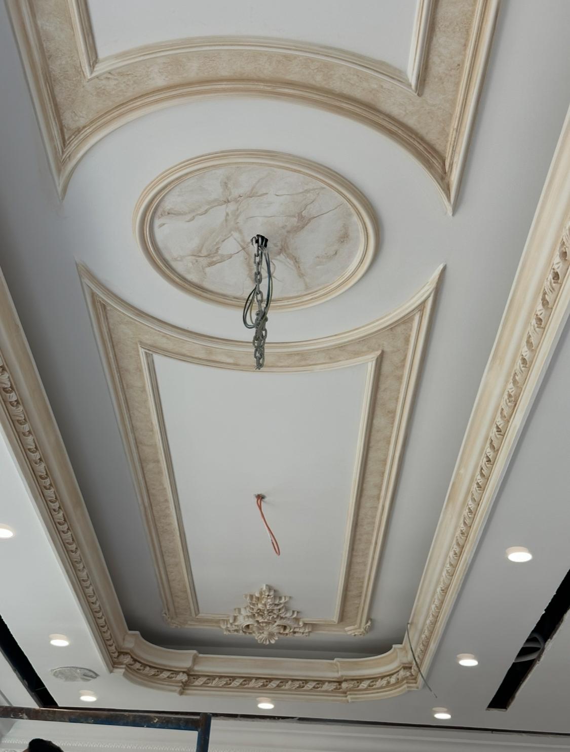 Tavan Süslemelerinde Alçı Sanatı